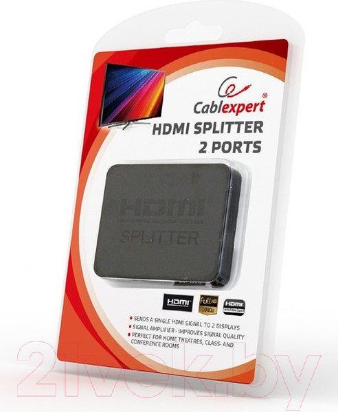 Изображение товара Сплиттер Cablexpert DSP-2PH4-03