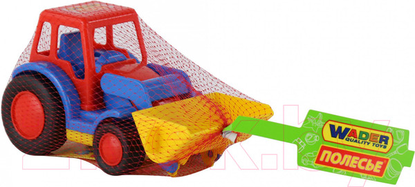 Изображение товара Погрузчик игрушечный Полесье Базик / 9579 (в сеточке)