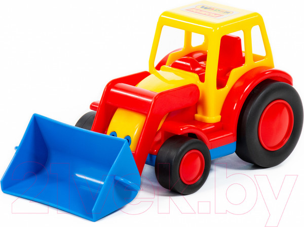 Изображение товара Погрузчик игрушечный Полесье Базик / 37626 (в коробке)