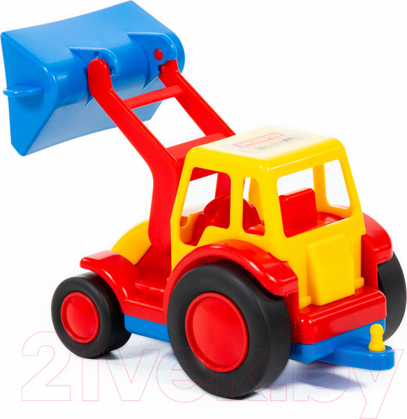 Изображение товара Погрузчик игрушечный Полесье Базик / 37626 (в коробке)