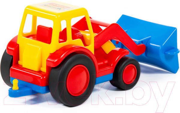 Изображение товара Погрузчик игрушечный Полесье Базик / 37626 (в коробке)