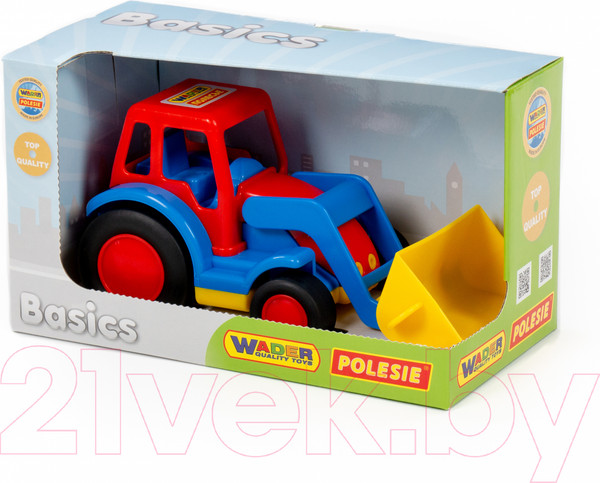 Изображение товара Погрузчик игрушечный Полесье Базик / 37626 (в коробке)