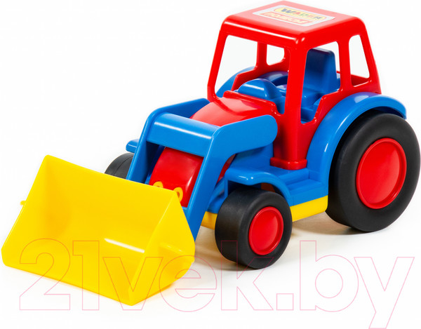 Изображение товара Погрузчик игрушечный Полесье Базик / 37626 (в коробке)