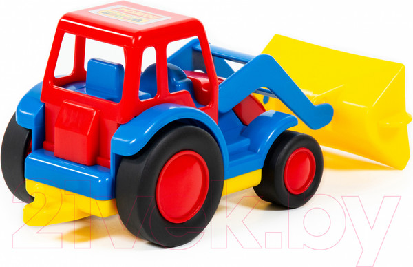 Изображение товара Погрузчик игрушечный Полесье Базик / 37626 (в коробке)