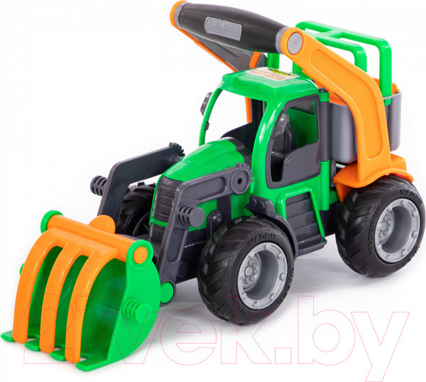 Изображение товара Трактор игрушечный Полесье ГрипТрак / 48387 (в сеточке)