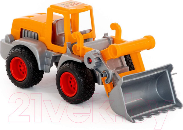 Изображение товара Погрузчик игрушечный Полесье КонсТрак / 44884 (в сеточке)