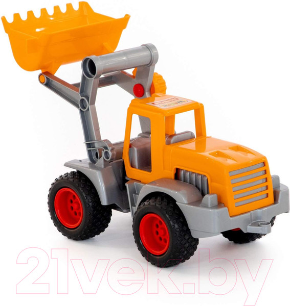Изображение товара Погрузчик игрушечный Полесье КонсТрак / 44884 (в сеточке)