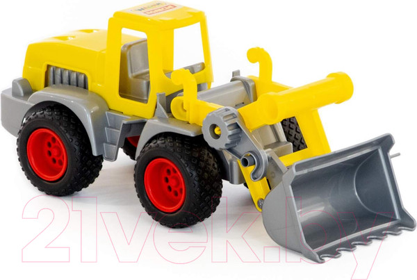 Изображение товара Погрузчик игрушечный Полесье КонсТрак / 44884 (в сеточке)