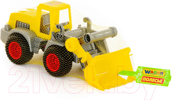 Изображение товара Погрузчик игрушечный Полесье КонсТрак / 44884 (в сеточке)