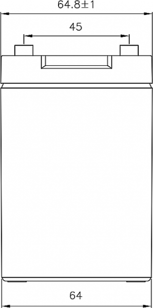 Изображение товара Аккумуляторная батарея CSB HRL 1234W F2 FR (12V/9Ah)