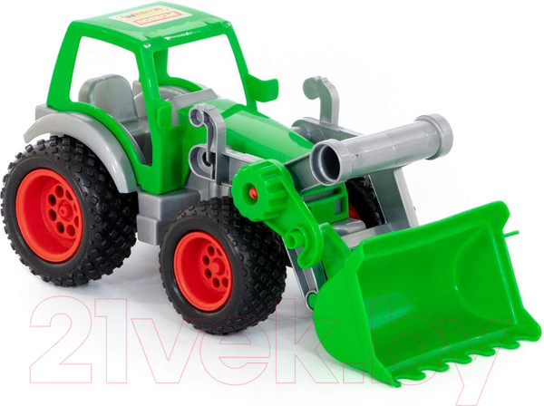 Изображение товара Погрузчик игрушечный Полесье Фермер-техник / 8848 (в сеточке)