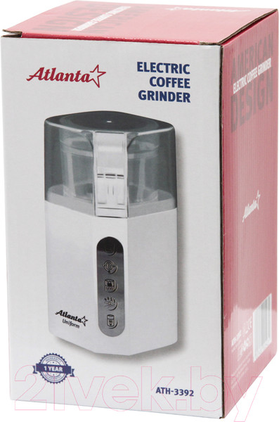 Изображение товара Кофемолка Atlanta ATH-3392 (белый)