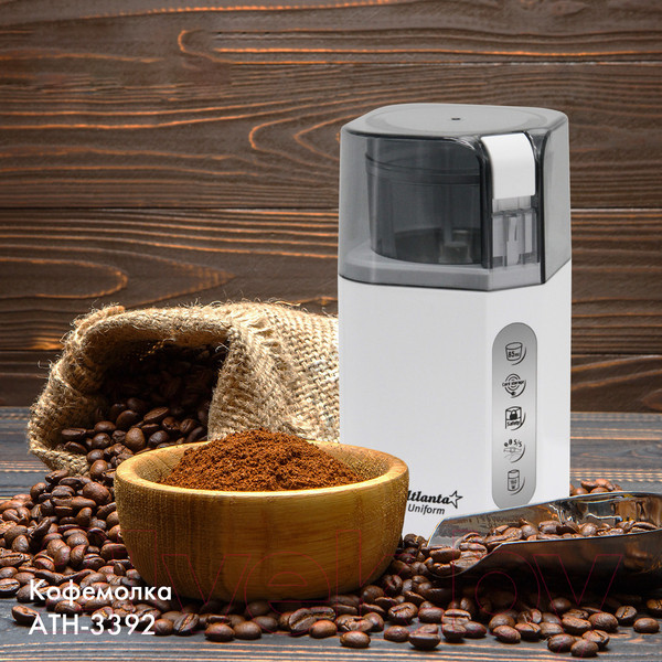 Изображение товара Кофемолка Atlanta ATH-3392 (белый)