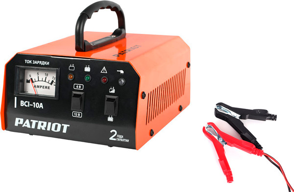 Изображение товара Зарядное устройство для аккумулятора PATRIOT BCI-10A