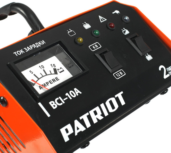 Изображение товара Зарядное устройство для аккумулятора PATRIOT BCI-10A