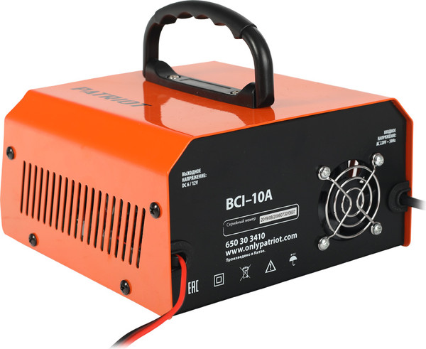 Изображение товара Зарядное устройство для аккумулятора PATRIOT BCI-10A