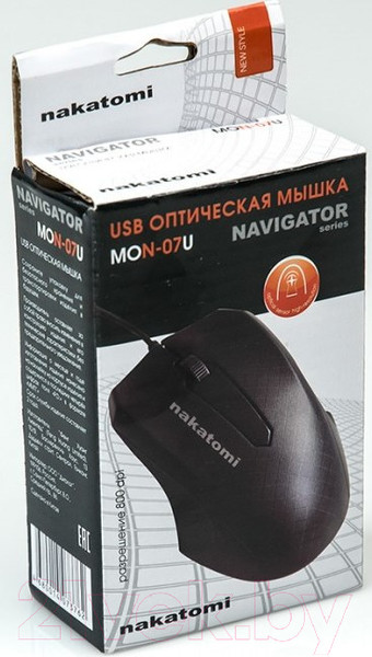Изображение товара Мышь Nakatomi Navigator MON-07U