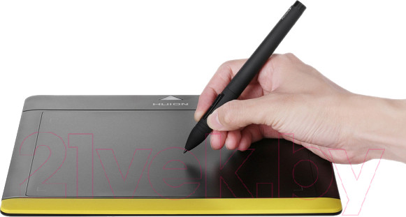 Изображение товара Графический планшет Huion 680TF (черный/желтый)
