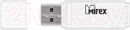 Изображение товара USB flash накопитель Mirex Line White 16GB (13600-FMULWH16)