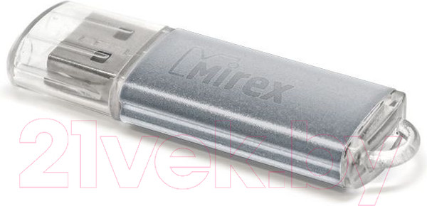 Изображение товара USB flash накопитель Mirex Unit Silver 64GB (13600-FMUUSI64)