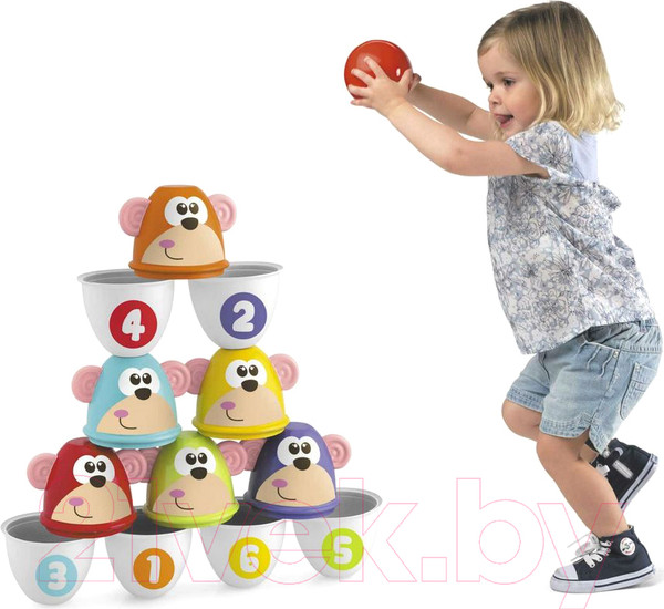 Изображение товара Боулинг детский Chicco Fit&Fun Боулинг Monkey Strike 5228