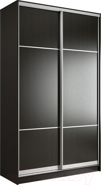 Изображение товара Шкаф-купе Евва 120 VS.03 / АЭП ШК.2 03 (венге/серебро)