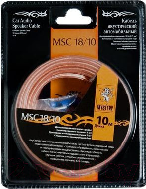 Изображение товара Кабель Mystery MSC-18-10