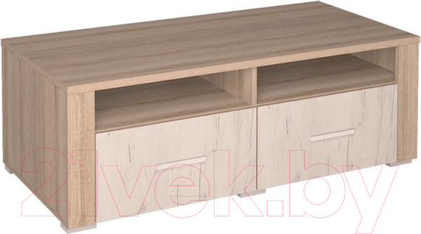 Изображение товара Тумба Интерлиния Коламбия КЛ-8-1 (дуб сонома/дуб белый)