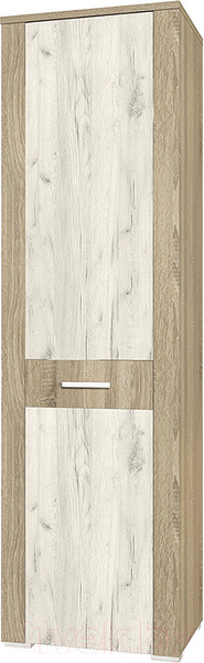 Изображение товара Шкаф-пенал Интерлиния Коламбия КЛ-5 правый (дуб сонома/дуб белый)