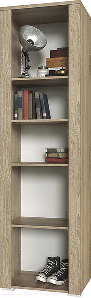 Изображение товара Шкаф-пенал Интерлиния Коламбия КЛ-5 правый (дуб сонома/дуб белый)