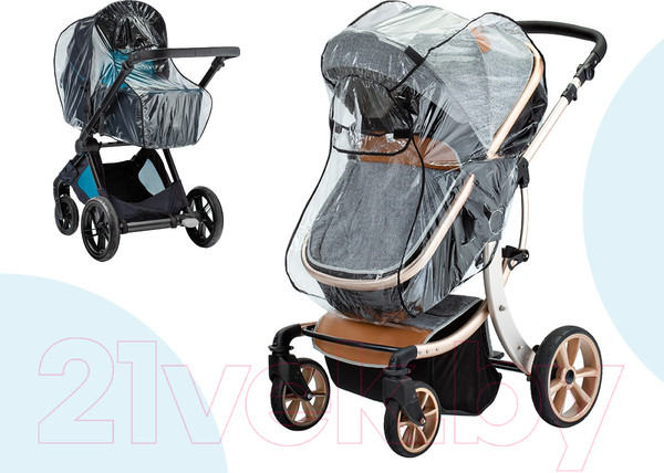 Изображение товара Дождевик для коляски Roxy-Kids RRC-001