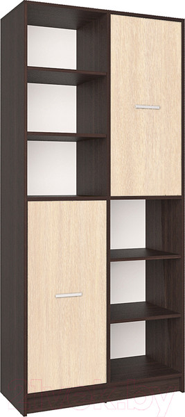 Изображение товара Шкаф Интерлиния СК-022 (дуб венге/дуб молочный)