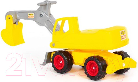 Изображение товара Экскаватор игрушечный Полесье Мега-экскаватор колесный / 67586