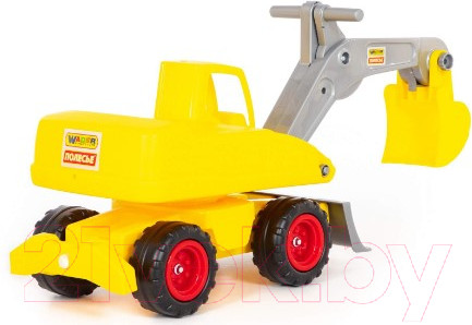 Изображение товара Экскаватор игрушечный Полесье Мега-экскаватор колесный / 67586