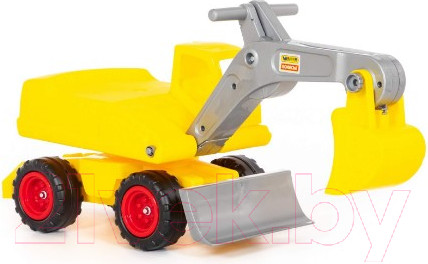 Изображение товара Экскаватор игрушечный Полесье Мега-экскаватор колесный / 67586