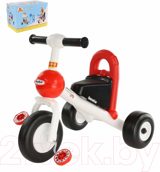 Изображение товара Трехколесный велосипед Полесье Базик / 66695 (в коробке)
