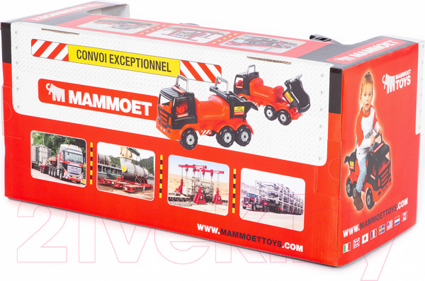 Изображение товара Каталка детская Полесье Mammoet / 67159 (в коробке)