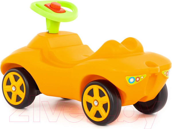 Изображение товара Каталка детская Полесье Мой любимый автомобиль / 66251 (оранжевый)