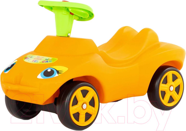 Изображение товара Каталка детская Полесье Мой любимый автомобиль / 66251 (оранжевый)
