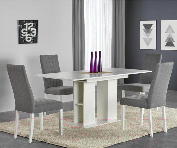 Изображение товара Стул Halmar Diego (серый/белый)