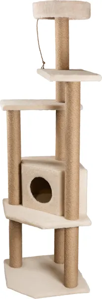 Изображение товара Комплекс для кошек Cat House Торнадо джут (бежевый)