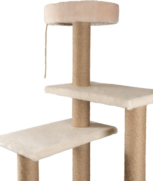 Изображение товара Комплекс для кошек Cat House Торнадо джут (бежевый)