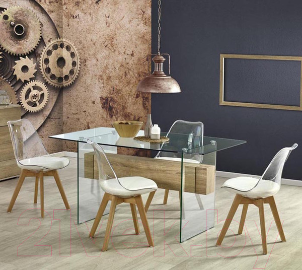 Изображение товара Стул Halmar K246 (бук/бесцветный)