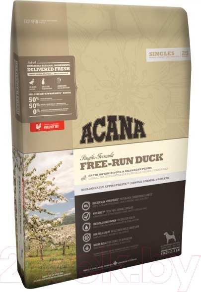 Изображение товара Сухой корм для собак Acana Free-Run Duck (11.4 кг)