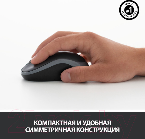 Изображение товара Комплект клавиатура и мышь Logitech MK270 (черный)