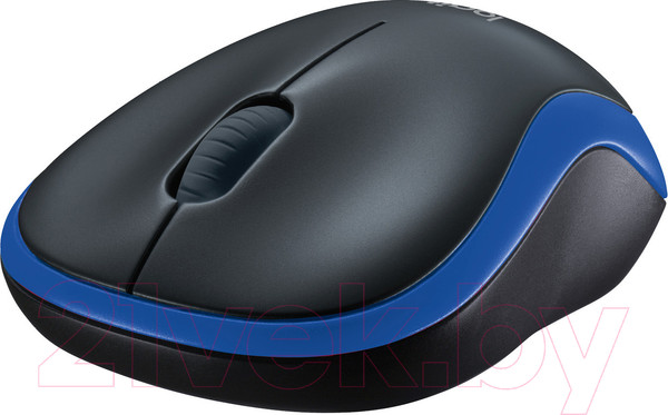 Изображение товара Мышь Logitech M185 910-002239 / 910-002632 (черный/синий)