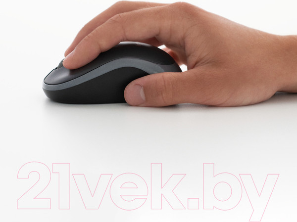 Изображение товара Мышь Logitech M185 910-002239 / 910-002632 (черный/синий)