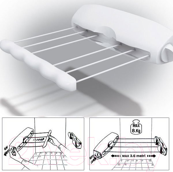 Изображение товара Сушилка для белья Gimi Rotor 4