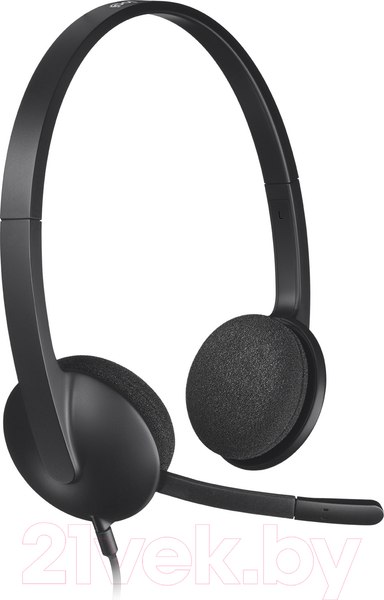Изображение товара Наушники-гарнитура Logitech H340 981-000475 / 981-000509