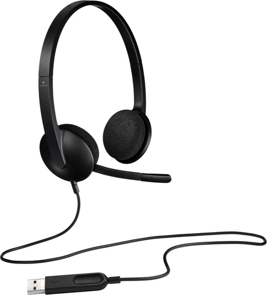 Изображение товара Наушники-гарнитура Logitech H340 981-000475 / 981-000509